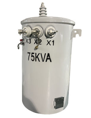 satın al 75KVA Direk Üstü Yağlı Tip Trafo 7620V 13200V Tek Fazlı Çevrimiçi üretim