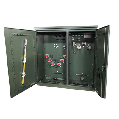 satın al 2500Kva Sıvı Doldurulmuş Döngü Besleme 3 Fazlı Pad Montajlı Transformör 27.6Kv 600V Çevrimiçi üretim