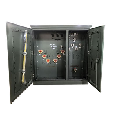 satın al 300Kva Üç Fazlı Pad Montajlı Transformör Döngü Beslemesi 12470GrdY/7200V 480Y/277 Çevrimiçi üretim