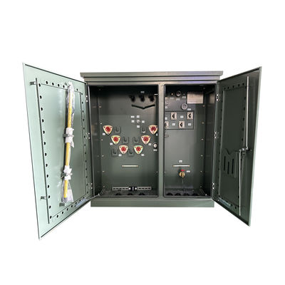 satın al 500kva 3 Fazlı Pad Montajlı Transformör Yağı 12470V'den 480V'ye Ansi Ieee Standartları Çevrimiçi üretim