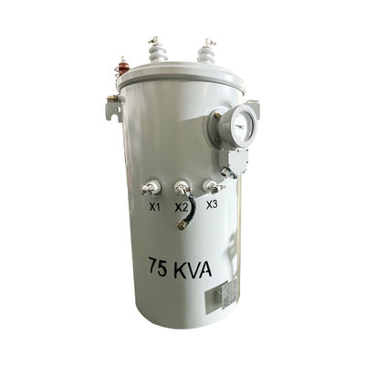 satın al 75Kva Elektrik Transformörü Yağ Tipi Dağıtım Tek Fazlı direğe monte edilmiş Transformör 2400/4160GrdY Çevrimiçi üretim