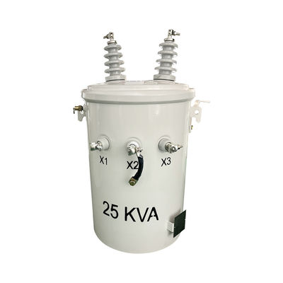 satın al 25kva Tek Fazlı Sıvı Doldurulmuş direğe monte edilmiş Üstteki Dağıtım Transformörü 12470v 480v Çevrimiçi üretim