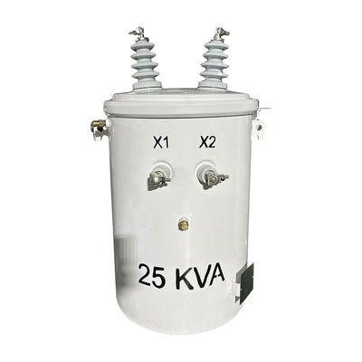 satın al 25KVA Tek fazlı kutup dağıtım transformatörü 12470V 277V ANSI IEEE Çevrimiçi üretim