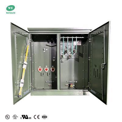 satın al 1300Kva Pad Montajlı Üç Fazlı Yağ Daldırılmış Dağıtım Transformörü 13.8KV ila 480V UL Sertifikalı Çevrimiçi üretim