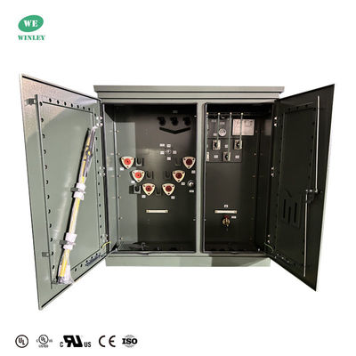 satın al 500Kva Pad Montajlı Transformör Üç Fazlı 8320V 480Y/277 Loop Feed ANSI / IEEE Standartları Çevrimiçi üretim