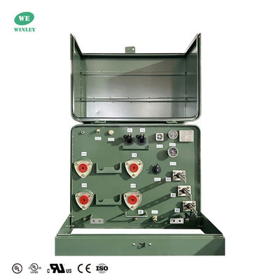 satın al UL/cUL Sertifikası Tedarikçisi 4160V'den 120V'ye kadar güç dağıtımı için 25Kva tek fazlı bantlı transformatörler Çevrimiçi üretim