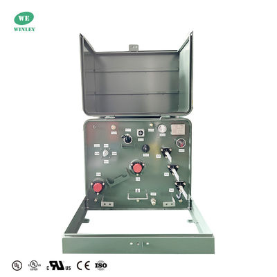 satın al 75Kva Tek Fazlı Pano Tipi Dağıtım Transformatörü, 34.5KV'dan 240V'a İndirme, ANSI IEEE Standartları Çevrimiçi üretim