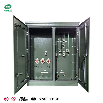 satın al 300Kva Üç Fazlı Pano Tipi Transformatör Güç dağıtımı 2400V - 480V UL Listeli Çevrimiçi üretim