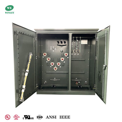 satın al 304 Stainless Steel Tank 2500Kva Three Phase Pad Mounted Transformer 12.47KV To 480V Power Distribution Transformer 304SS UL Listed Çevrimiçi üretim