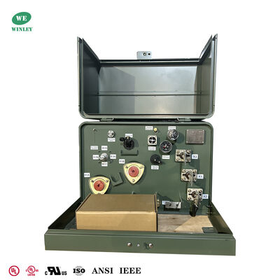 satın al Tek fazlı bantlı transformatör 25kva 12.47kv'dan 120v'ye kadar yağla dolu dağıtım transformatörleri Çevrimiçi üretim