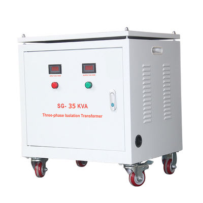satın al 35KVA UPS İzolasyonlu IP32 Üç Fazlı Kuru Tip Trafo 600V 400V Çevrimiçi üretim