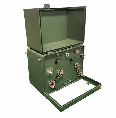 75KVA Tek Fazlı Yağ Tipi Trafo Pedi Monteli 199220V 34500V