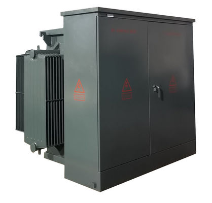 2500KVA Ped Üstü Yağ Tipi Trafo 13800V 124700V Döngü Besleme