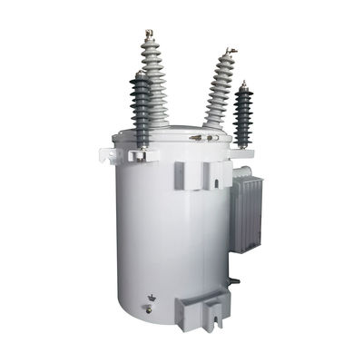 167KVA Tek Fazlı Yağa Dalmış Transformörler 34.5KV direğe monte edilmiş