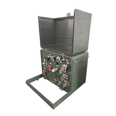 100Kva Tek Fazlı Pad Montajlı Transformör Yağı Daldırılmış Elektrik Gücü Dağıtımı 34.5Kv 240v