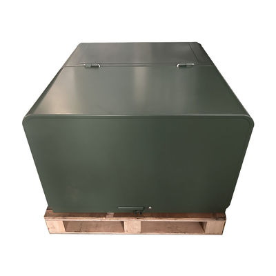 Dağıtım Yatayı Montajlı Transformör 25kva Tek Fazlı 12470v 220v Yağa batırılmış