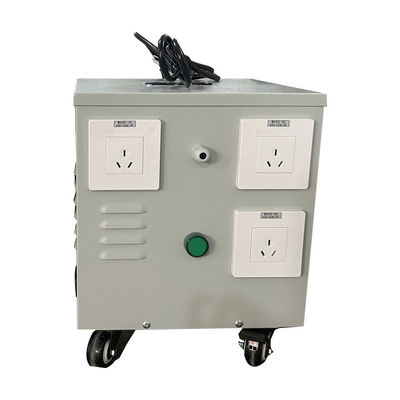 2kva tek fazlı kuru tip izolasyon transformatörü 220V'den 110V'ye kadar düşer