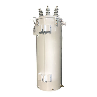 Üç fazlı üst kutuplı dağıtım transformatörü IEC Standartı 75Kva
