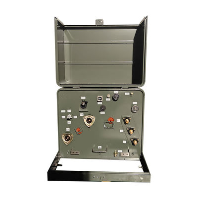 Tek Fazlı Pad Montajlı Transformör Dağıtım Sistemi 4160v 240v Dış 250KVA 304 Paslanmaz Çelik