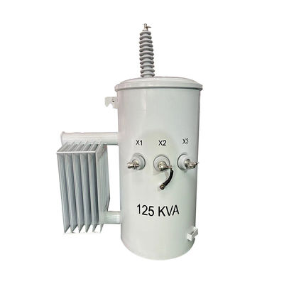 Tek fazlı hava dağıtım transformatörü 34500GrdY/19920 120/240V'ye ANSI/IEEE standartlarını karşılar