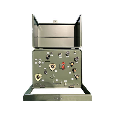 200KVA Tek Fazlı Pad Montajlı Transformör Dağıtım 34500V'den 120/240V'ye kadar