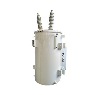 50kva Tek Fazlı Güç Kutbu Transformörü Dağıtım 12470v 120v