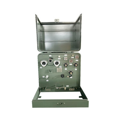 50kva Tek Fazlı Pad Montajlı Transformör ANSI IEEE Standartları 22860GrdY 240V Radyal Besleme