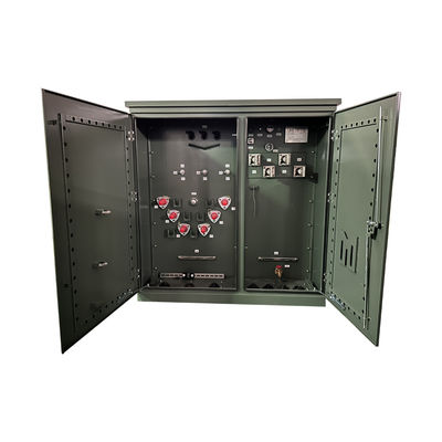 3 fazlı bantlı dağıtım transformatörü 3750 Kva 13.2KV ölü ön döngü besleme