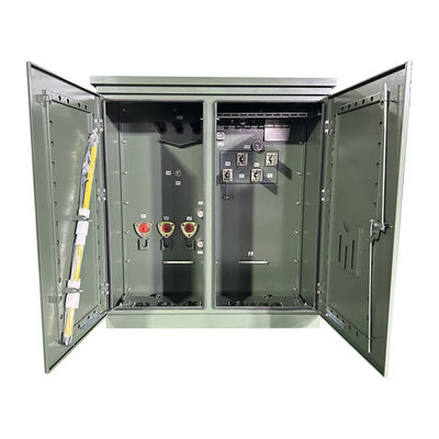 500 Kva 3 Fazlı Pad Montajlı Güç Dağıtım Transformörü Çift Voltaj 12470V & 4160V UL Sertifikalı