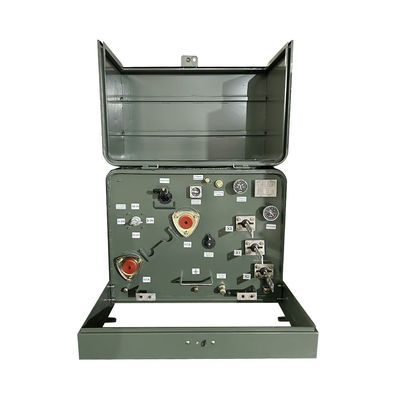 100kva Tek Fazlı Pad Montajlı Transformör 4160V'den 240V'ye kadar güç transformörü