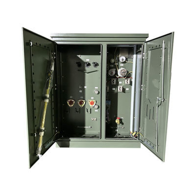 150kva Üç Fazlı Pad Montajlı Transformör Dağıtım yağı batırılmış 12470V & 4160V UL Sertifikalı