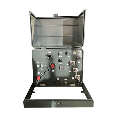 167 Kva Tek Fazlı Pad Montajlı Güç Dağıtım Transformörü IEEE ANSI Standartı 34.5KV 240/120V