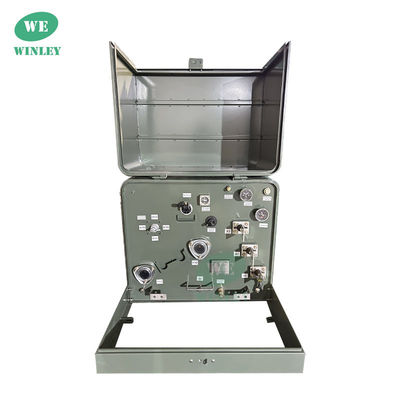 75Kva 1 Fazlı Pad Montajlı Transformör Yağı 34.5KV'dan 240V'ye kadar batırılmış IEEE CSA IEC Standartı