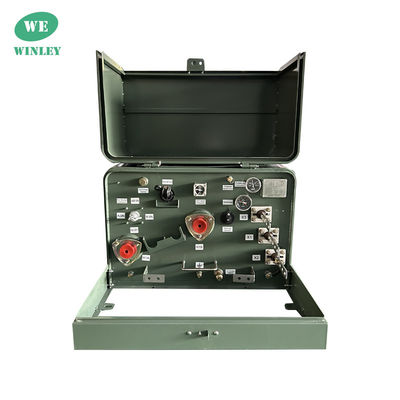 ANSI IEEE Standart 25kva Tek Fazlı Pad Montajlı Transformör 4160GrdY/2400 Konut için Özel