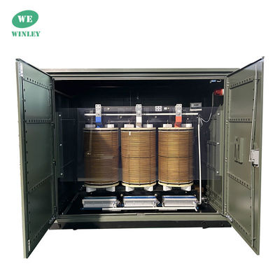 1000kva Üç Fazlı Kuru Tipi Vakum Basınçlı Empregnasyonlu Transformör VPI Sınıfı H 13800V