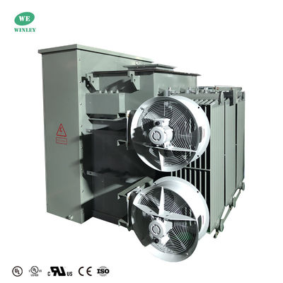 2500Kva 3100KVA Üç Fazlı Pad Montajlı Transformör KNAF 24.94KV 480Y'ye Dökme Sıvı Doldurulmuş UL sertifikalı