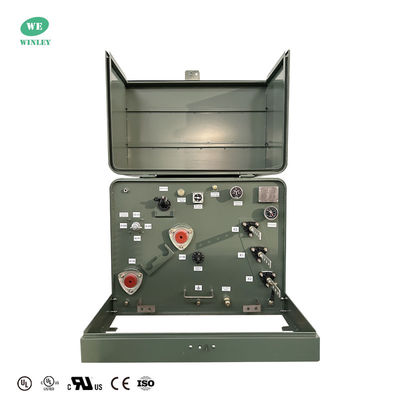 Tek Fazlı Padd Montajlı Transformör 125Kva 12470V Elektrik Gücü Transformörü Fabrika Fiyatı ANSI/IEEE CSA Standartlarını karşılar