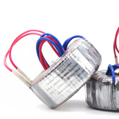 50VA Tek Fazlı Ses Toroidal İzolasyon Trafosu 220VAC - 21VAC 50/60Hz