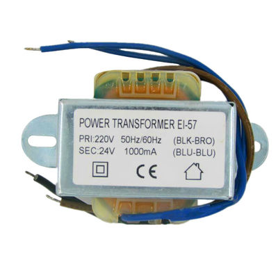 24VA EI Güç Tek Fazlı Trafo 230V 24V 1000mA/1A Bakır