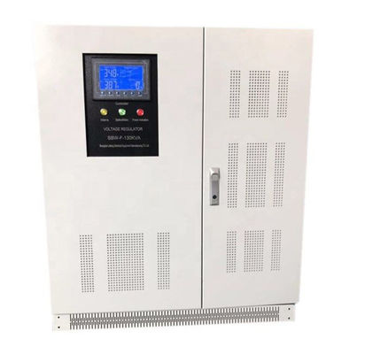 130KVA Üç Fazlı Endüstriyel Voltaj Regülatörü Aşırı Sıcaklık