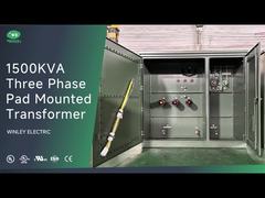 1500kva Üç Fazlı Pad Montajlı Transformör UL Listed