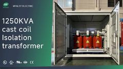 1250Kva Dökme Reçineli Kuru Tip Transformatörler İzolasyon 480V IEEE ANSI Standardı